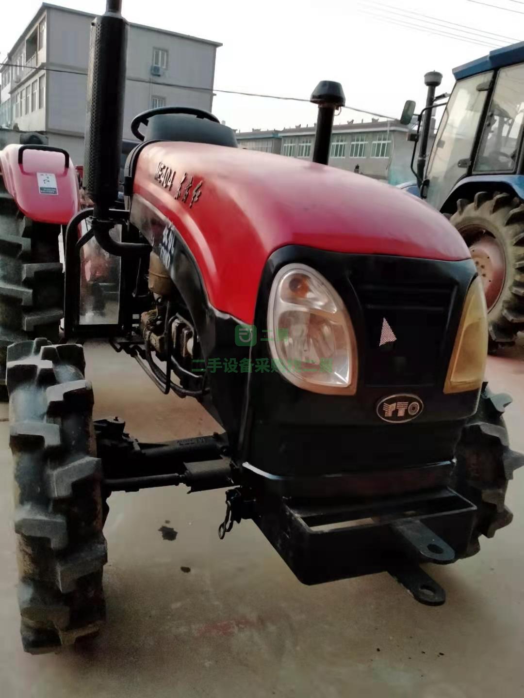 出售東方紅404拖拉機帶旋耕機15000元