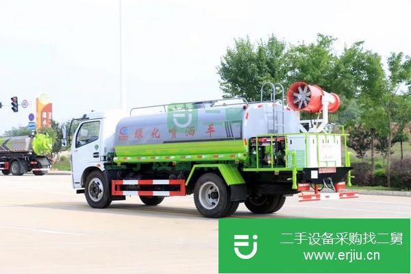 湖北出售二手國六大福瑞卡灑水車云內(nèi)150馬力3800軸距萬里揚(yáng)6檔8.25鋼絲胎
