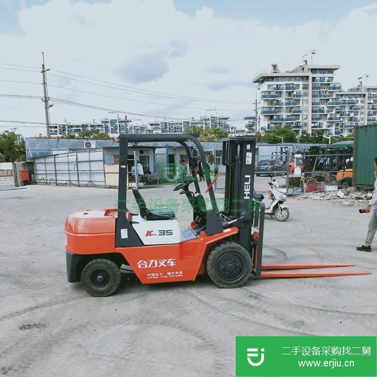 上海出售二手合力3噸電動叉車