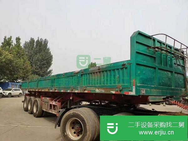 河北出售11.5米標(biāo)箱側(cè)翻半掛車