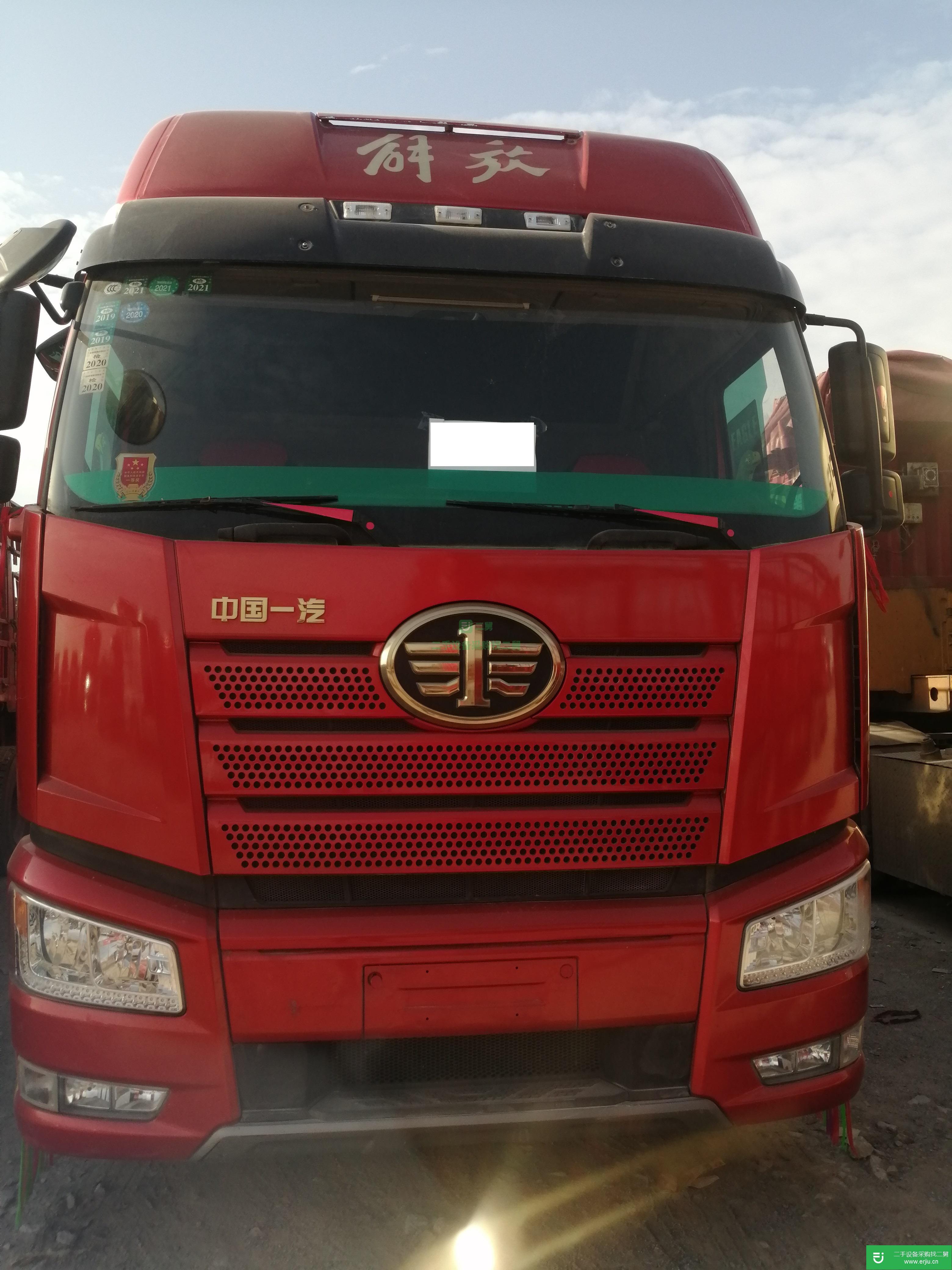 江西出售二手解放J6P半掛車(chē)