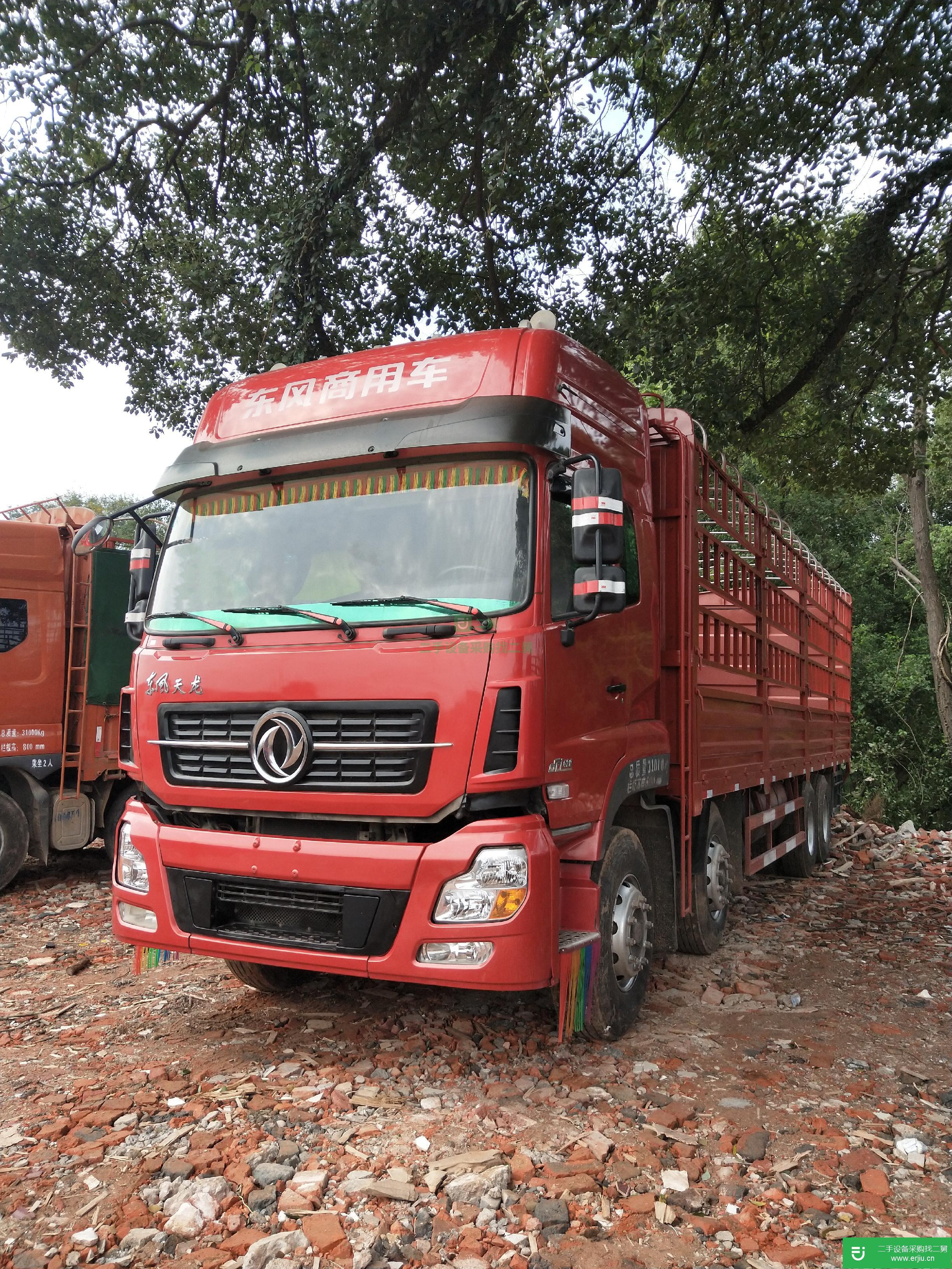 江西出售二手東風天龍高欄貨車