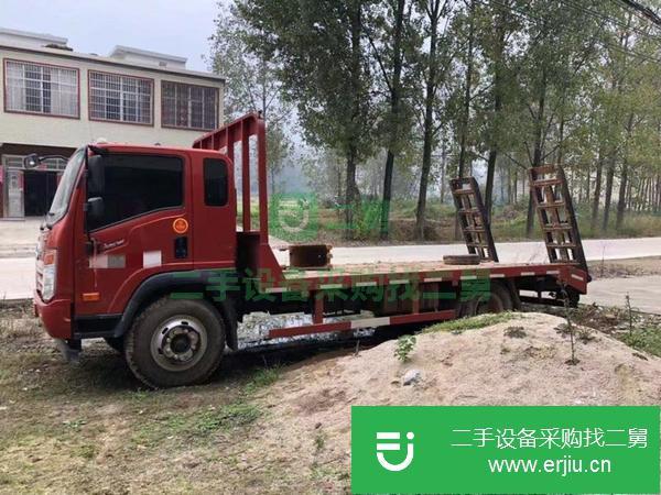 湖北出售二手黃牌平板運輸車