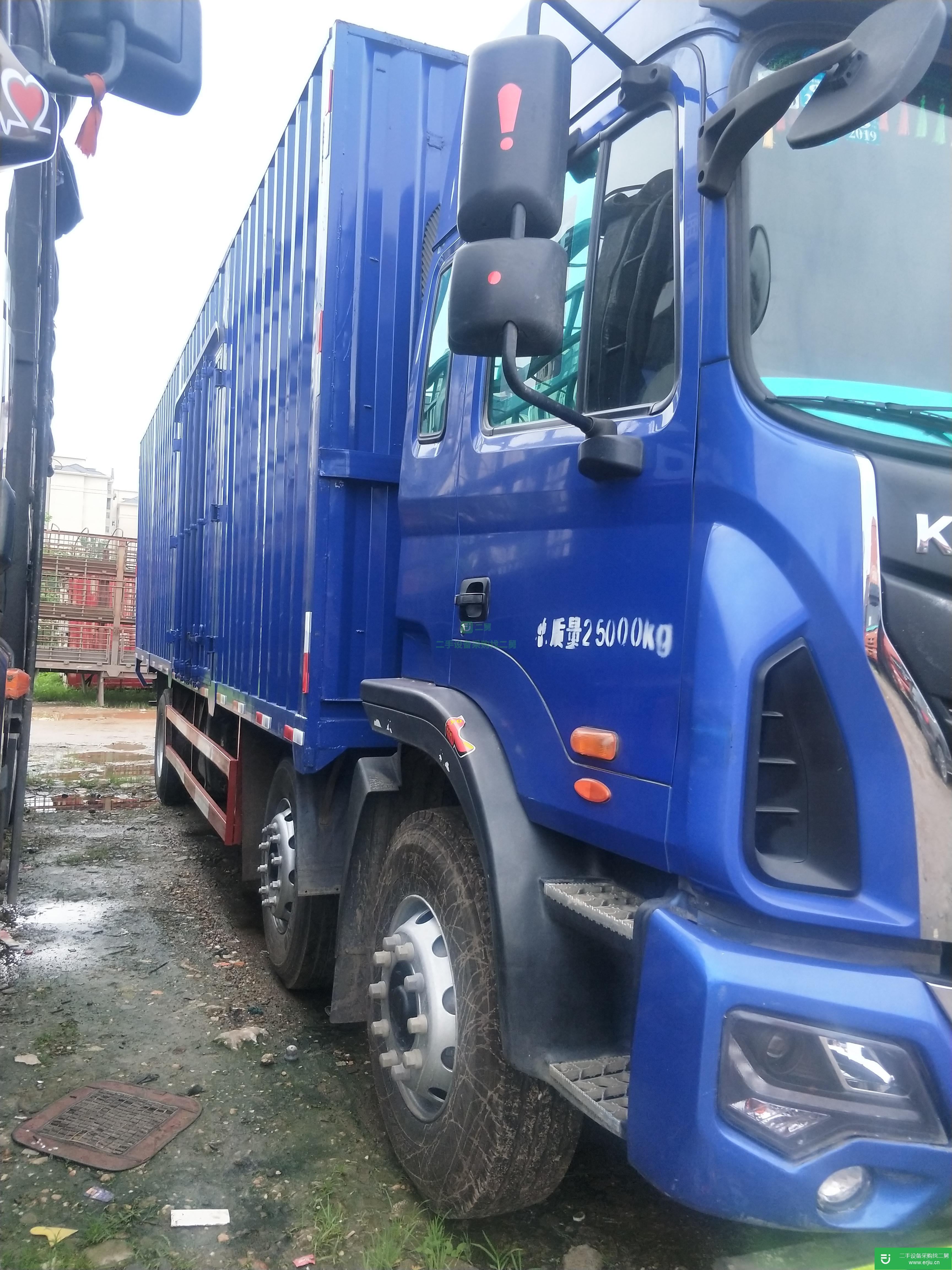 江西出售二手江淮格爾發箱式貨車