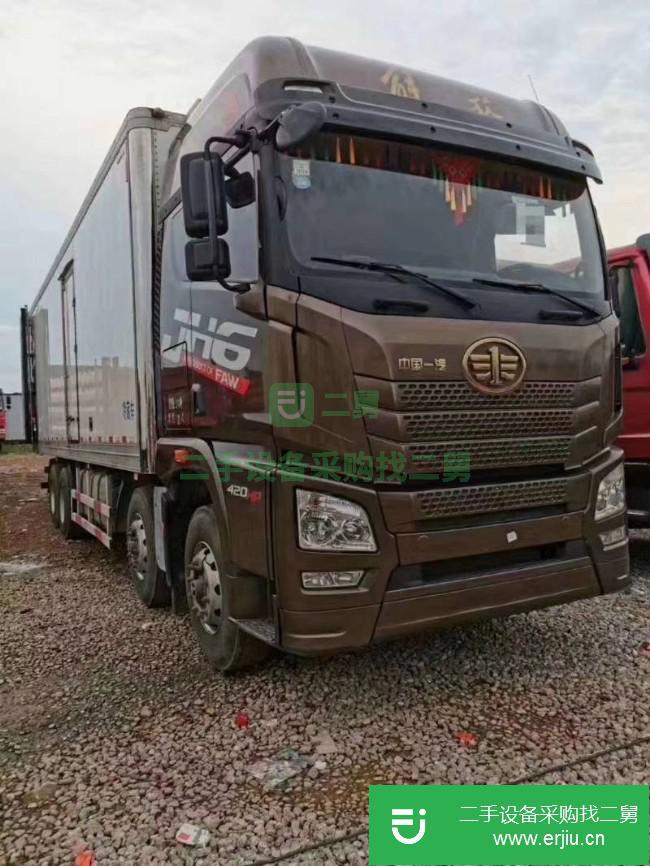 江西出售二手一汽解放冷藏車