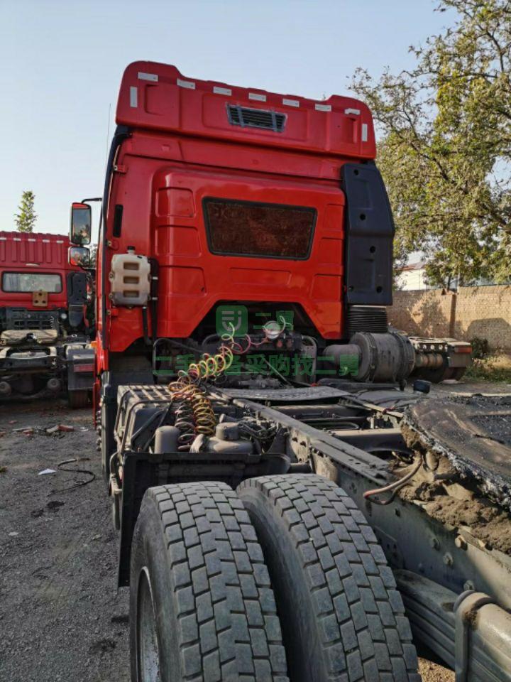 出售解放375馬力個人一手牽引車，原車原版國五排放