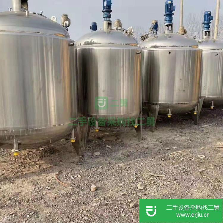 山東出售二手不銹鋼儲罐