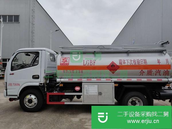 山東出售二手東風(fēng)5噸油罐車朝柴102馬力包上戶可分期