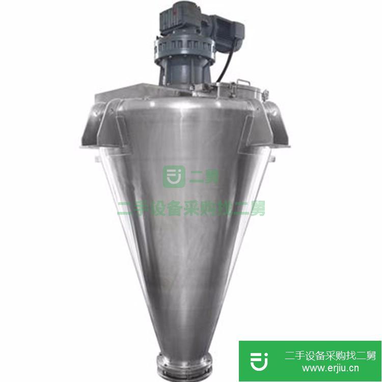 山東出售二手雙螺旋錐型混合機(jī)