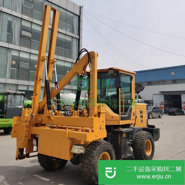 山東出售二手公路護(hù)欄打樁機(jī)