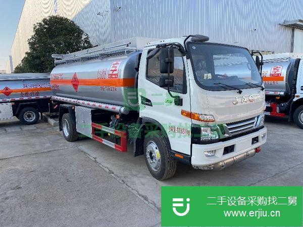 甘肅出售二手國六江淮駿鈴8噸油罐車