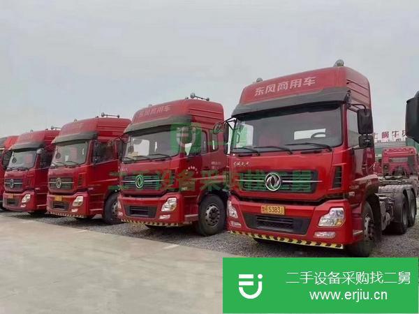 河南出售東風天龍牽引車，420馬力雷諾發動機，國五排放法士特12擋