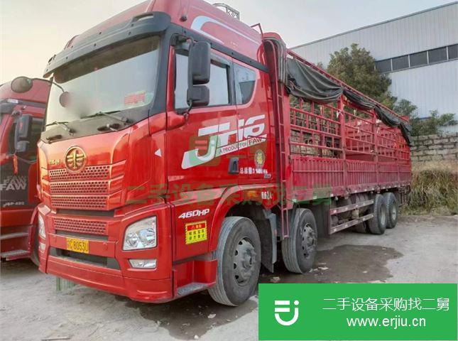 江西出售二手青島解放JH6前四后八9米6貨車
