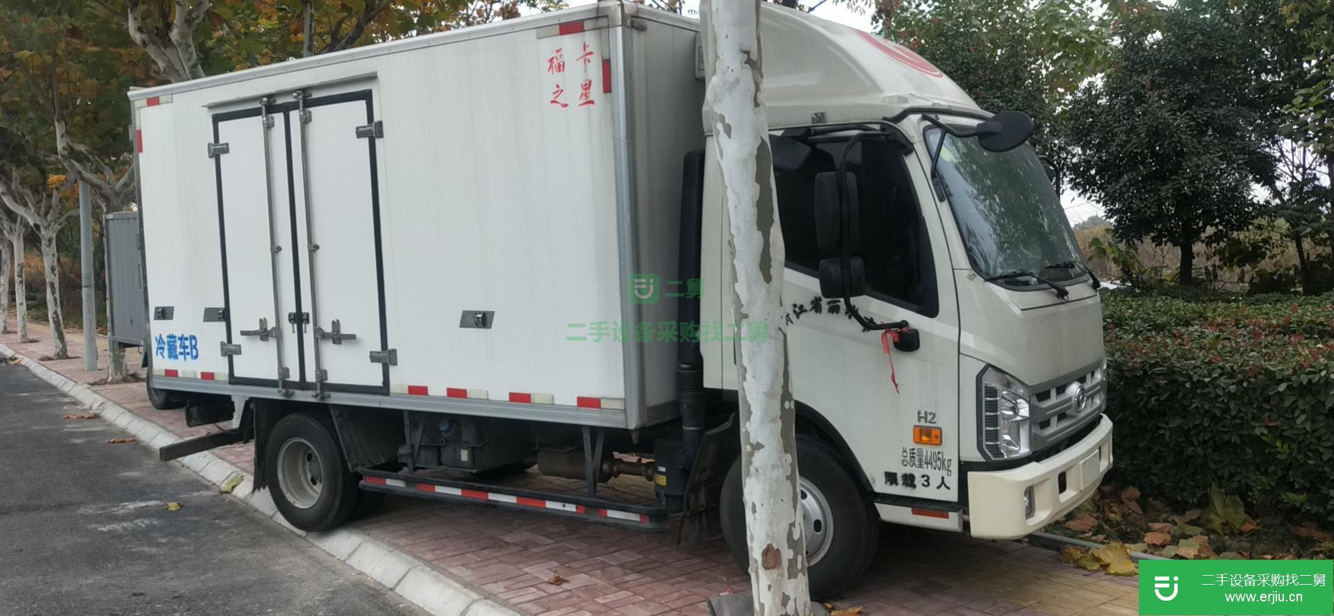 山東出售二手福田歐馬可冷藏車