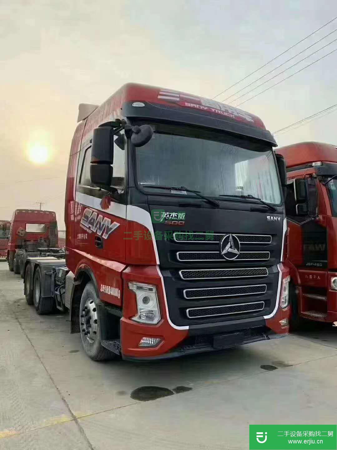山東出售二手三一集團牽引車