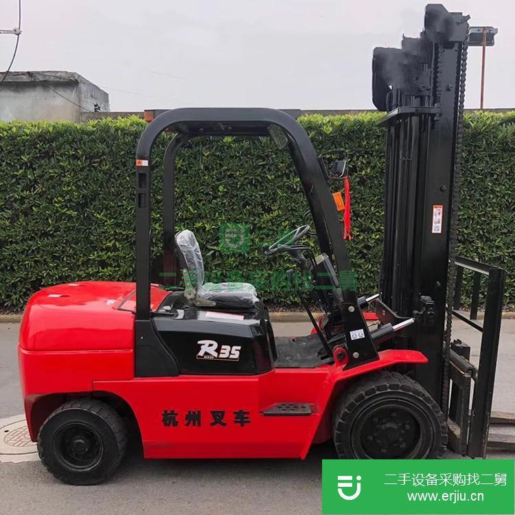 上海出售二手杭州柴油升高4米叉車