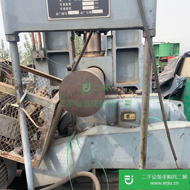 河北出售二手全自動卷板機(jī)