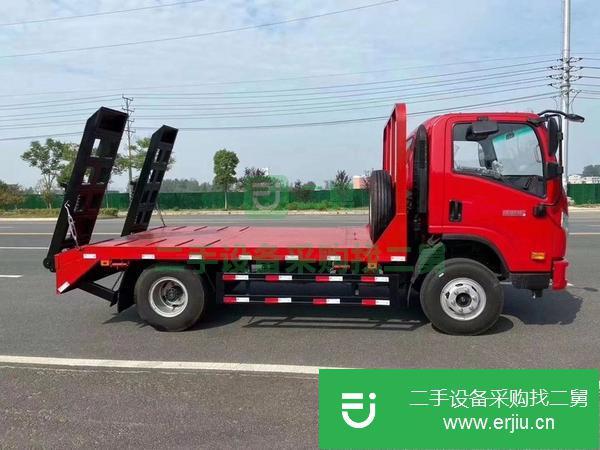 湖北出售二手南俊130馬力平板運輸車