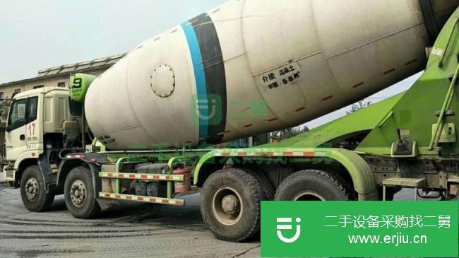 山東出售二手福田歐曼前四后八攪拌車