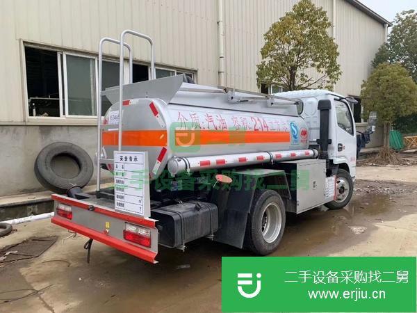 浙江出售二手藍牌2噸國五東風多利卡油罐車