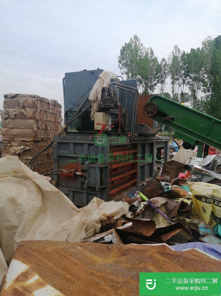 福建出售二手廢紙塑料瓶打包機(jī)