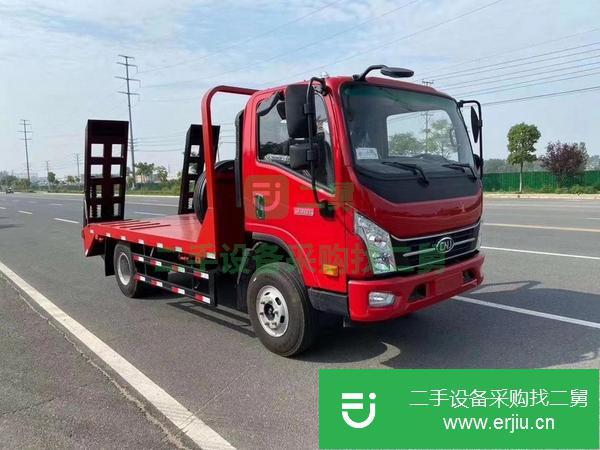 湖北出售二手南俊130馬力平板運輸車