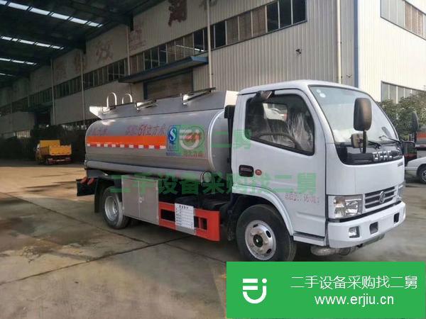 山西出售二手玉柴115馬力國五發動機5噸油罐車