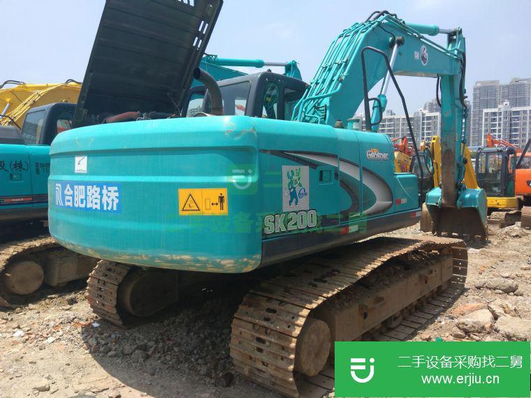 上海出售二手神鋼SK200-8挖掘機