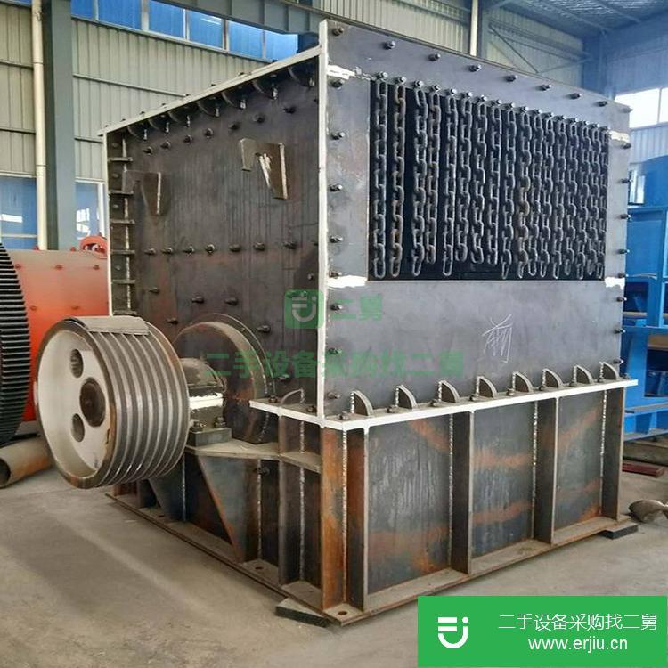 河南出售二手1400*1400移動式花崗石廂式破碎機
