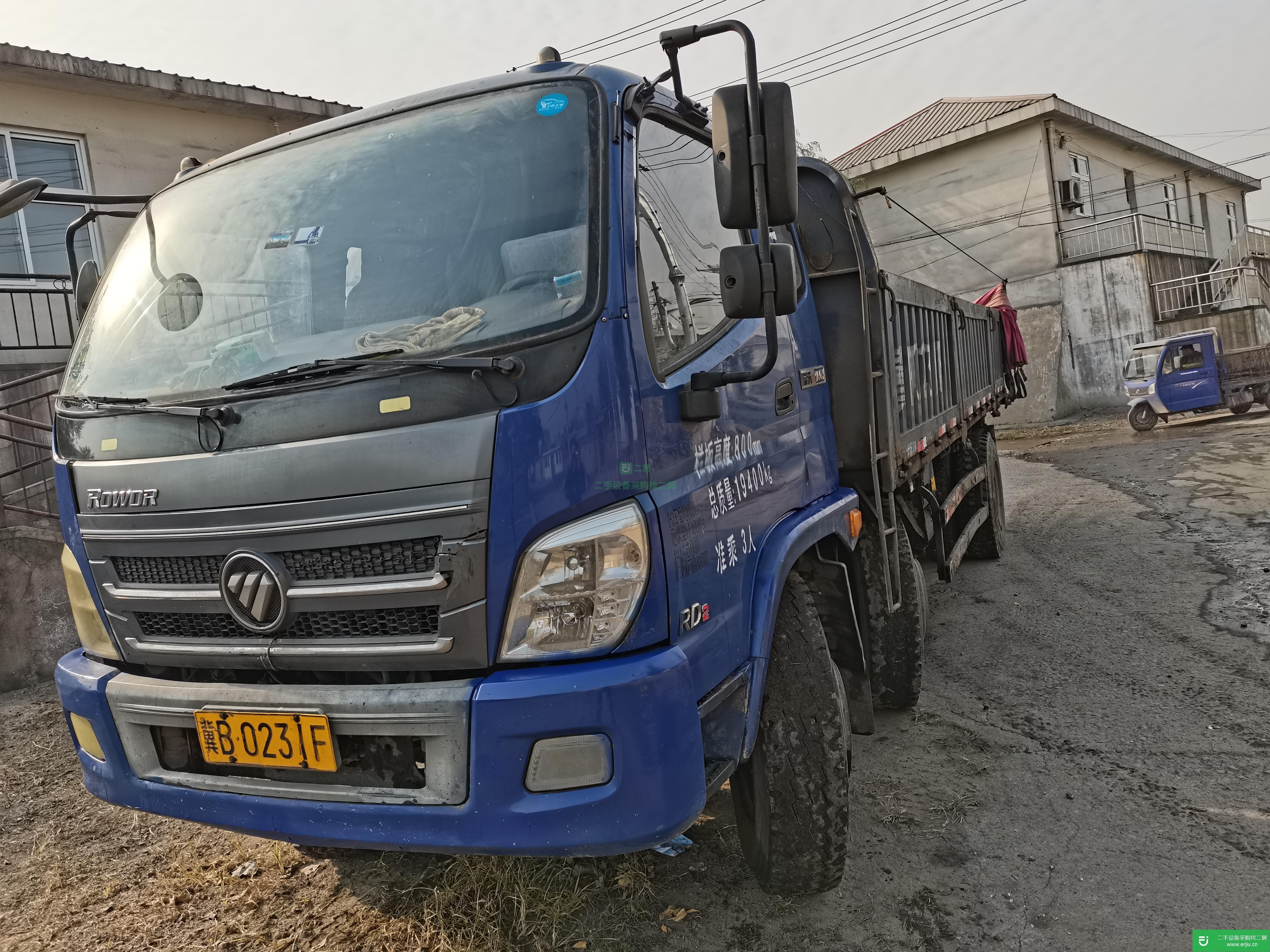 河北出售二手福田瑞沃載貨車