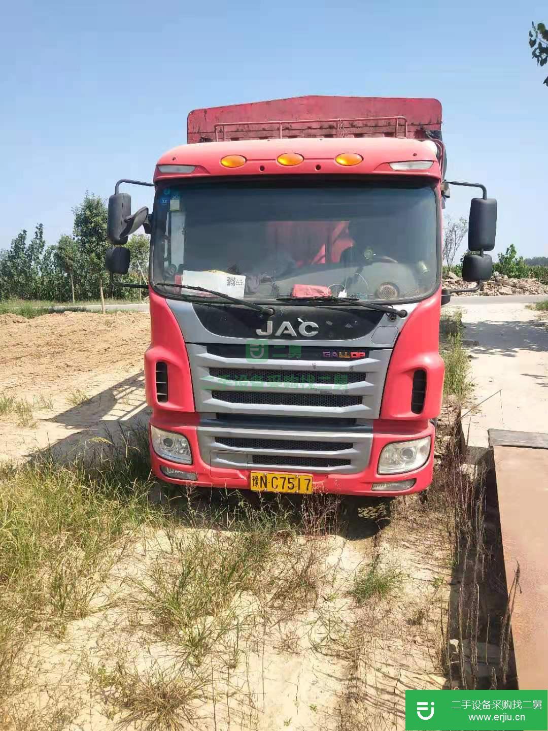 河南出售二手江淮格爾發高欄貨車