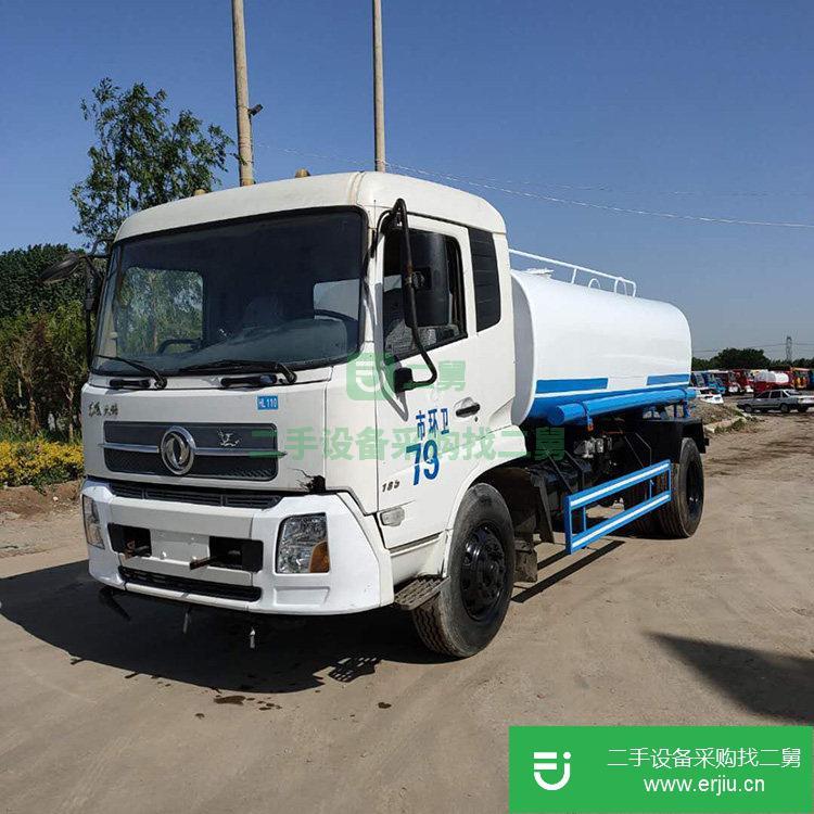 山東出售二手10噸東風12立方灑水車