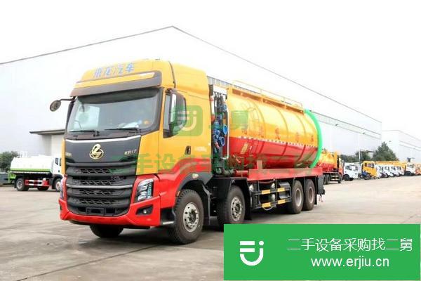 湖北出售二手柳汽國六前四后八清洗吸污車