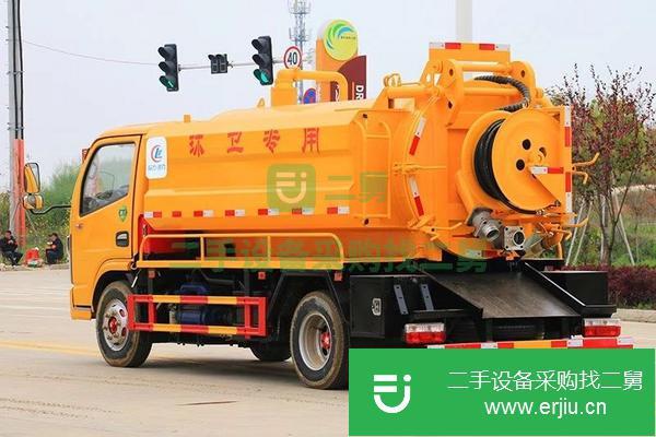 湖北出售二手大多利卡國六清洗吸污車