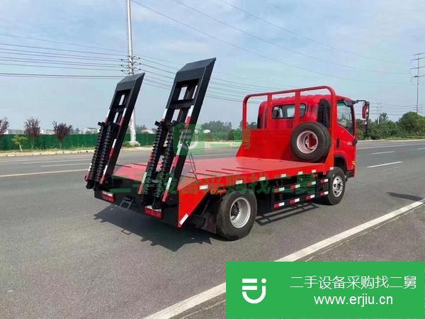 湖北出售二手南俊130馬力平板運輸車