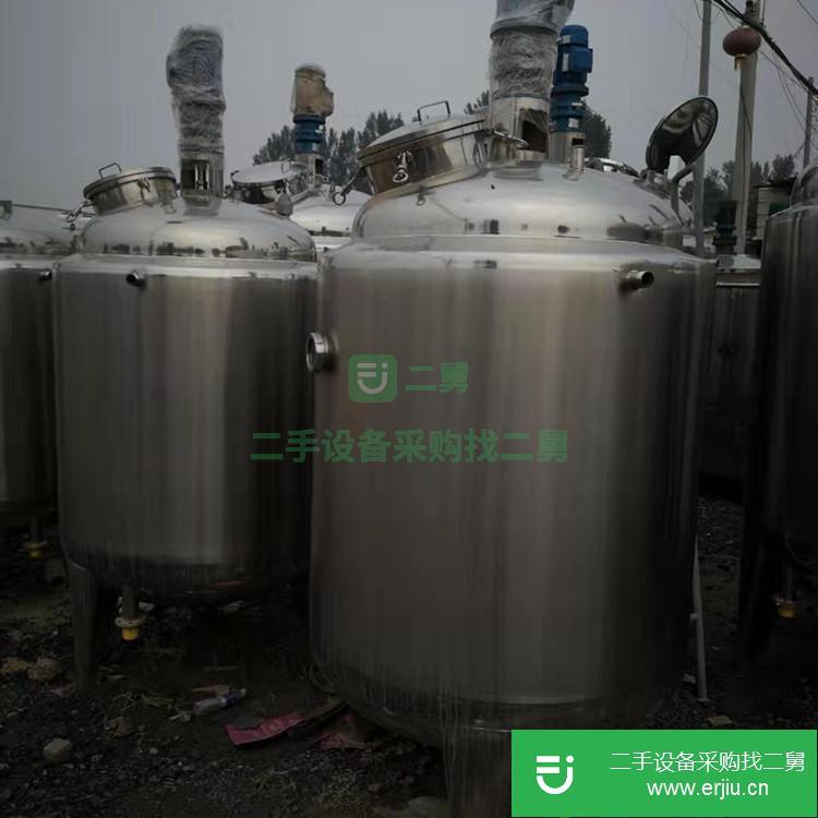 山東出售二手不銹鋼衛生級攪拌罐