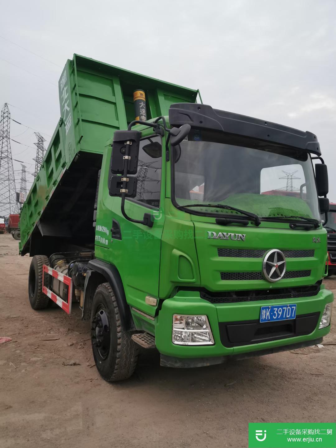 江蘇出售二手湖北大運自卸車