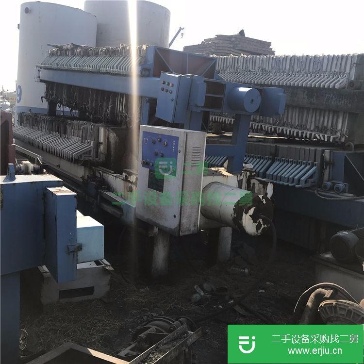 山東出售二手不銹鋼自動拉板壓濾機