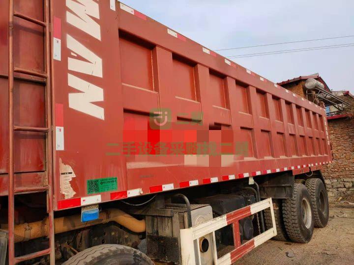 出售19年國五8.2米歐曼GTL自卸車430馬力，可分期貸款