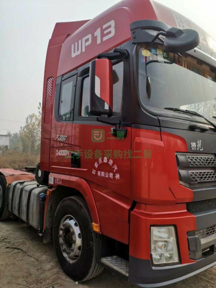 出售18年的德龍500馬力牽引車原車原版
