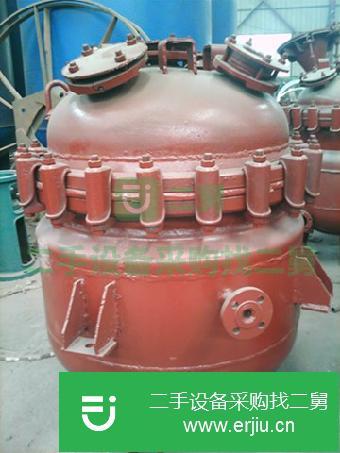 河南出售二手K300L電加熱搪瓷反應釜