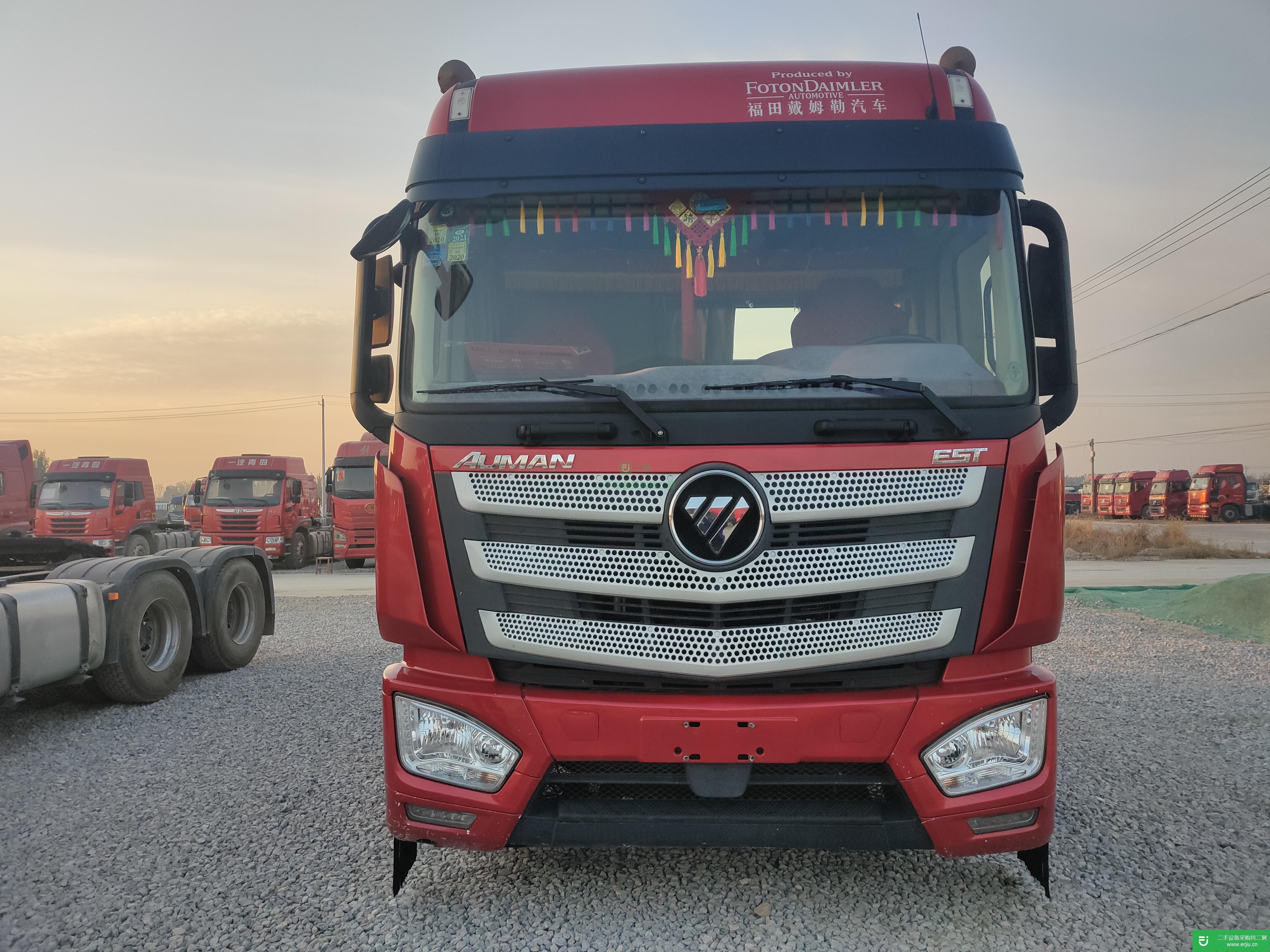 山東出售二手福田歐曼牽引車
