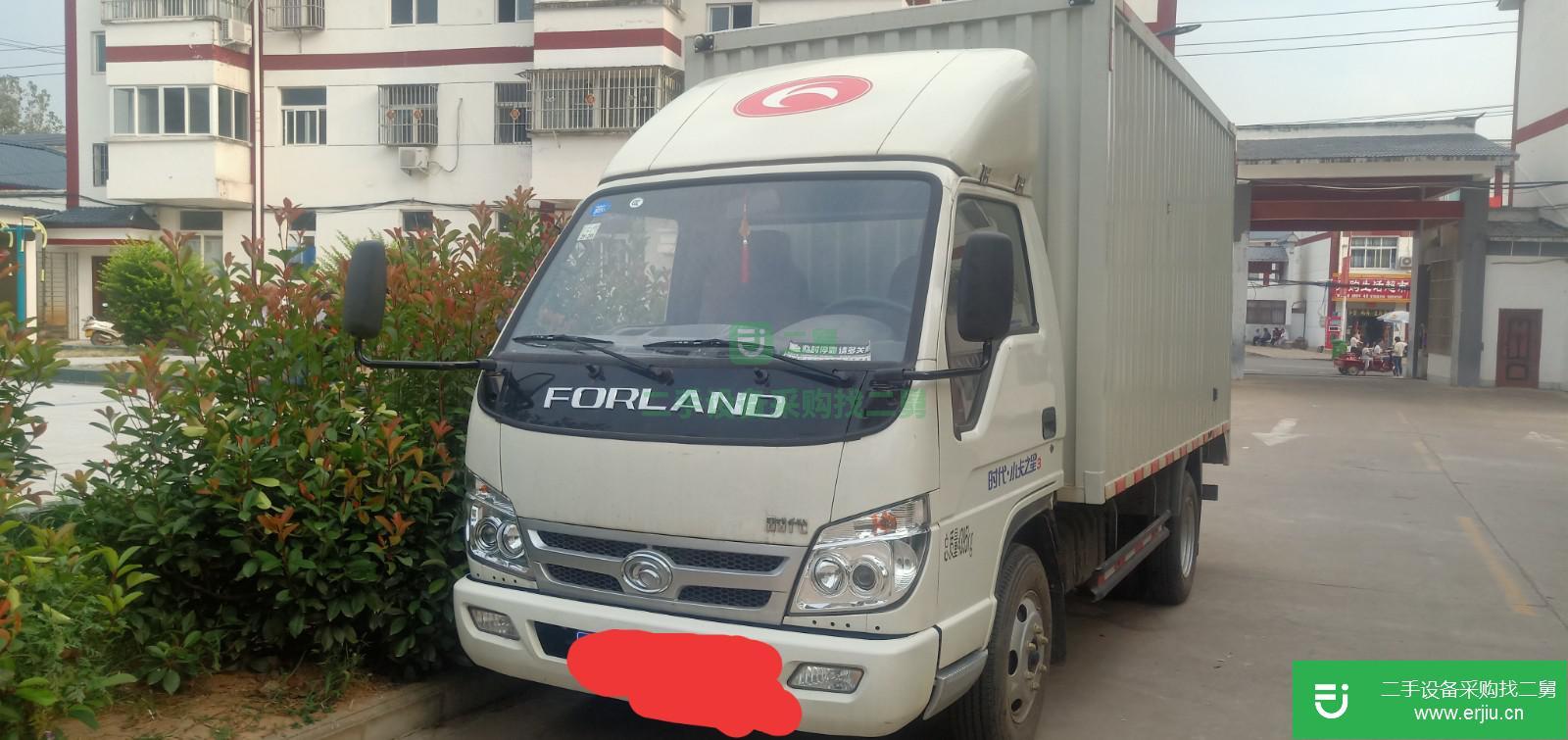 河南出售二手福田時代箱式貨車
