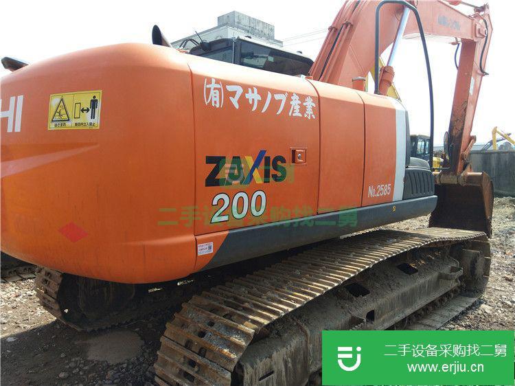 江蘇出售二手日立ZX200-3挖掘機