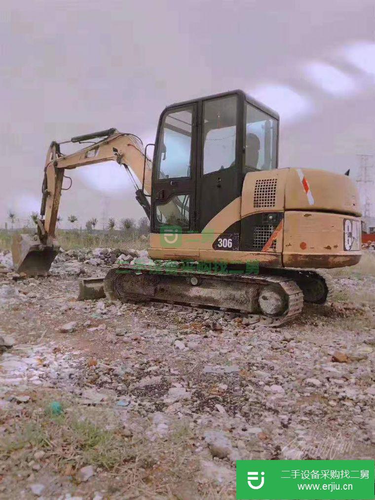 山東出售二手工地卡特306挖掘機