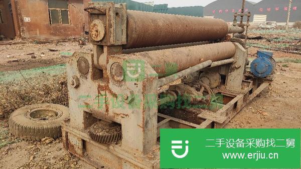 山東出售二手2.5米寬卷20多個厚卷板機