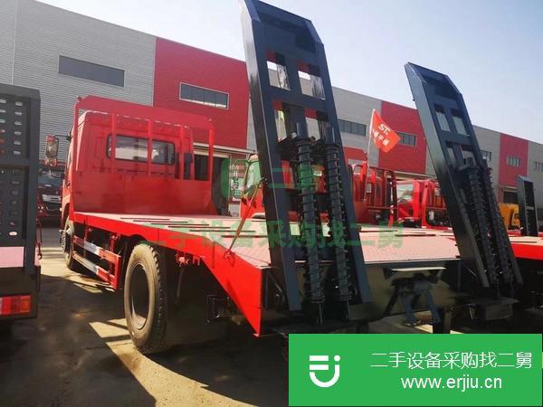湖北出售二手東風華神10噸后橋平板運輸車