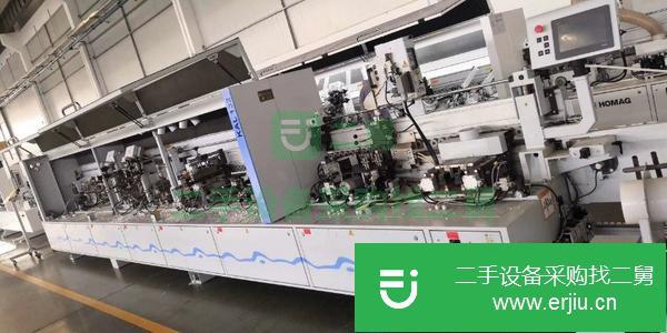 上海出售二手豪邁210全自動直線封邊機