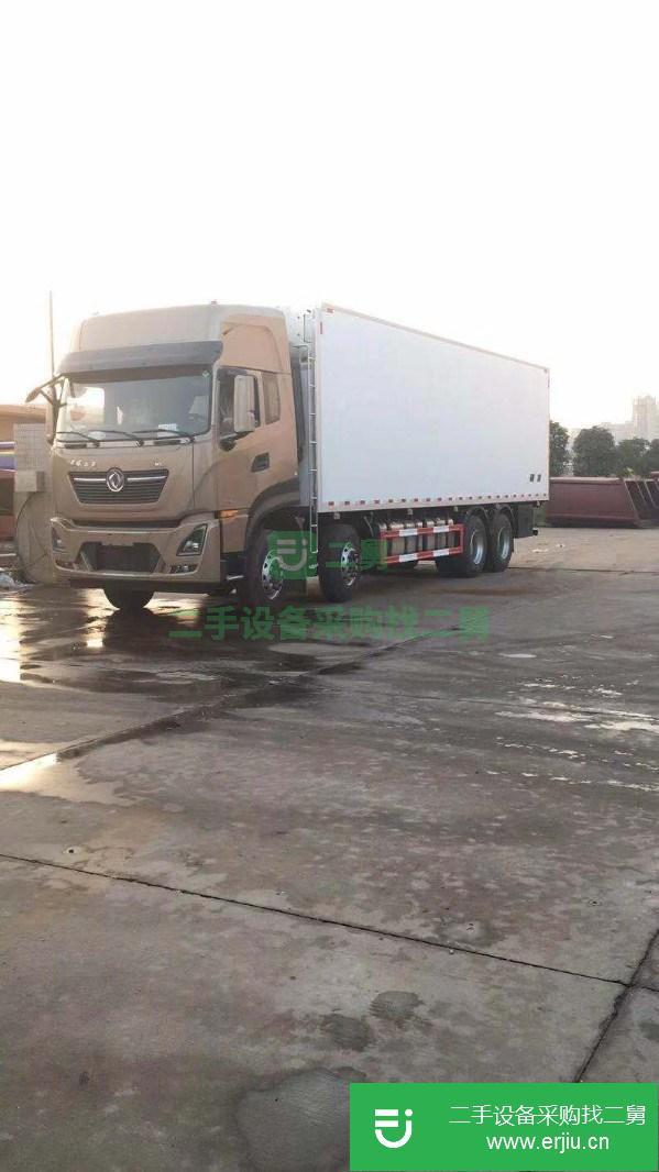 湖北出售二手東風(fēng)天龍9.6米465馬力前四后八冷藏車