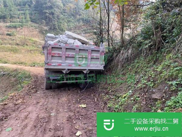 湖北出售二手153后橋自卸車個人戶可提檔
